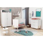 At4 - chambre enfant lit + commode 3 tiroirs et armoire en bois pirate At4 - chambre enfant lit + commode 3 tiroirs et armoire en bois pirate