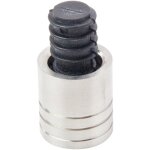 Embout tringle � rideau ateliers 28 nickel�