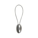Embrasse aimant mtal argent - dcoration rideau moderne