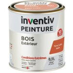 Inventiv - peinture extrieure bois terre cuite satin 0, 5l