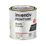 Peinture extrieure bois inventiv 10 ans anthracite satin 0, 5l