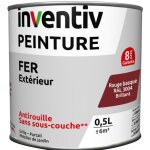 Ateliers 28 - peinture extérieure fer inventiv - rouge basque brillant - garantie 8 ans Ateliers 28 - peinture extérieure fer inventiv - rouge basque brillant - garantie 8 ans