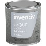 Ateliers 28 - peinture laque glyc�ro gris zinc n�4 brillant inventiv - 0, 5l