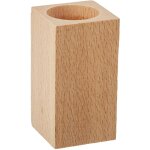 Porte - crayons carr� en ch�ne atelier 28