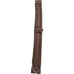 Sangle western tisse marron 100 selle cuir