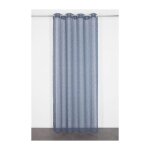 Ateliers 28 - voilage nelia bleu 140x240cm - lumi�re naturelle & �l�gance