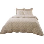 Atelier du coton - housse de couette + taies gaze de coton 220 x 240 cm liveo