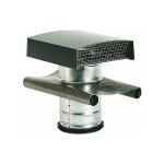 Atlantic - chapeau de toiture gris ct 315