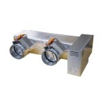 Atlantic - kit plenum de rgulation pice par pice 2 registres motoriss  160mm pour clim gainable ...