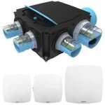 Atlantic - kit vmc hygrogenius flex - simple flux hygroréglable Atlantic - kit vmc hygrogenius flex - simple flux hygroréglable