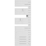 Atlantic - sche - serviettes connect nefertiti avec soufflerie mt  droite 1500w blanc carat - 850053 ...