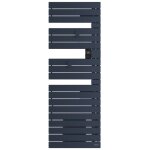 Atlantic - s�che - serviettes connect� nefertiti avec soufflerie m�t � droite 1500w bleu profond - 850059 ...