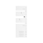 Atlantic - sche - serviettes soufflant nefertiti mat  gauche 1500w (500w + 1000w) 850052