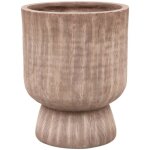 Cache - pot romia marron 30x30cm atmosphera cr�ateur d'int�rieur