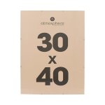 Cadre sous - verre 'sully' 30x40cm transparent