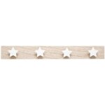 Cintre enfant avec toiles blanches, 4 crochets