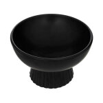 Atmosphera - coupelle design 'chaya' 22cm noir