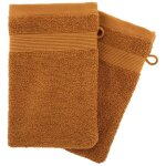 Lot de 2 gants praia 15x21cm marron canelle atmosphera créateur d'intérieur Lot de 2 gants praia 15x21cm marron canelle atmosphera créateur d'intérieur