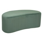Atmosphera - pouf banc 98x50 en velours céladon malone Atmosphera - pouf banc 98x50 en velours céladon malone