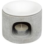 Atmosphera - brle - parfum olioa ciment 11x7cm crateur d'intrieur