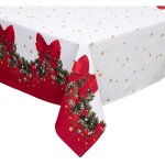 Nappe de no�l r�ctangulaire motifs guirlande