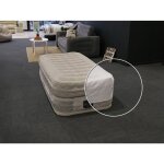 Atmosphera - pack matelas gonflable supreme air flow 1 place intex + drap housse