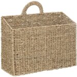 Atmosphera - panier  suspendre cora en paille & mtal 37x14cm crateur d'intrieur
