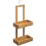 Atmosphera - serviteur de douche en bambou avec 2 plateaux ? dimensions : h 61 cm x l 26 cm x p 14 cm ... Atmosphera - serviteur de douche en bambou avec 2 plateaux ? dimensions : h 61 cm x l 26 cm x p 14 cm ...