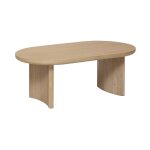 Atmosphera - table basse design 'lousada' 110cm naturel Atmosphera - table basse design 'lousada' 110cm naturel