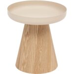 Atmosphera - table basse sur une jambe hercyna, � 40 cm