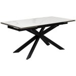 Atmosphera - table  manger extensible boot blanc 160x90x76cm crateur d'intrieur