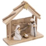 Crche de nol en bois
