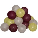 Guirlande led secteur 20 boules assortiments d 6 box atmosphera créateur d'intérieur Guirlande led secteur 20 boules assortiments d 6 box atmosphera créateur d'intérieur