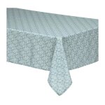 Nappe antitache imprime 'thais' 150x300cm vert