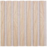 Lot de 3 panneaux dcoratifs colva beige fond gris 30x30cm atmosphera crateur d'intrieur