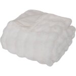 Atmosphera - plaid fausse fourrure 3d zephy blanc 230x180cm créateur d'intérieur Atmosphera - plaid fausse fourrure 3d zephy blanc 230x180cm créateur d'intérieur