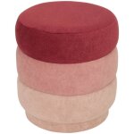 Atmosphera - pouf sinan rose cr�ateur d'int�rieur