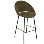 Atmosphera - tabouret de bar amago vert c�dre 54x52cm cr�ateur d'int�rieur
