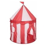 Tente pop up enfant circus 135cm rouge