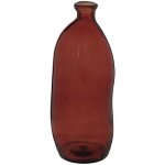 Vase bouteille uly en verre recycl d13cm ambre atmosphera crateur d'intrieur