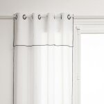 Atmosphera - voilage fred 140x240cm blanc crateur d'intrieur
