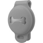 Attache de collier pour chien et chat compatible avec les syst�mes d'identification airtag, flexible, ...