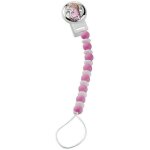 Attache - sucette taille: 3, 5x5 cm couleur : rose ugs : vl75063r