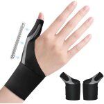 Attelle pouce droit gauche - 2pcs orthese pouce r�glable pour tendinite du pouce, rhizarthrose, attelle ...