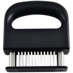 Attendrisseur de viande � 48 lames en acier inoxydable ? pour b?uf, steak et poulet, id�al pour un usage ...