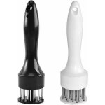 Attendrisseur de viande aiguille, attendrisseur manuel � viande avec 21 aiguilles en acier en acier inoxydable ...