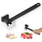 Attendrisseur de viande, attendrisseur � escalope antiadh�sif double face, marteau � viande avec manche ...
