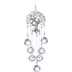 Attrape - lumi�re suspendu en cristal arbre de vie prisme adapt� � la maison ext�rieur jardin suspension ...