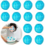 Attrape - poils machine � laver, lot de 12 boules anti - peluches r�utilisables, boules de lavage pour ...