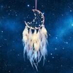 [jamais utilis]attrape - rves led, attrape - rves en plumes fait  la main, attrape - rves lumineux ...